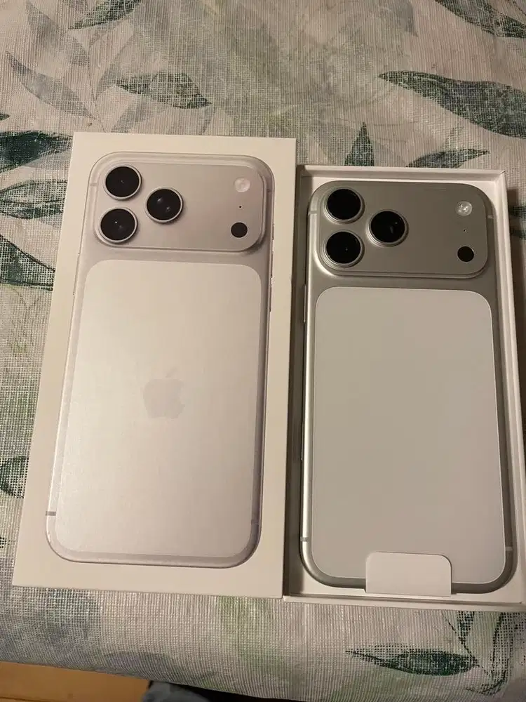 Iphone 17 Pro Max 256 GB Silver Dijamin Baru Gress Segelan IBOX
