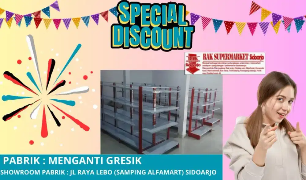 Rak minimarket gondrola