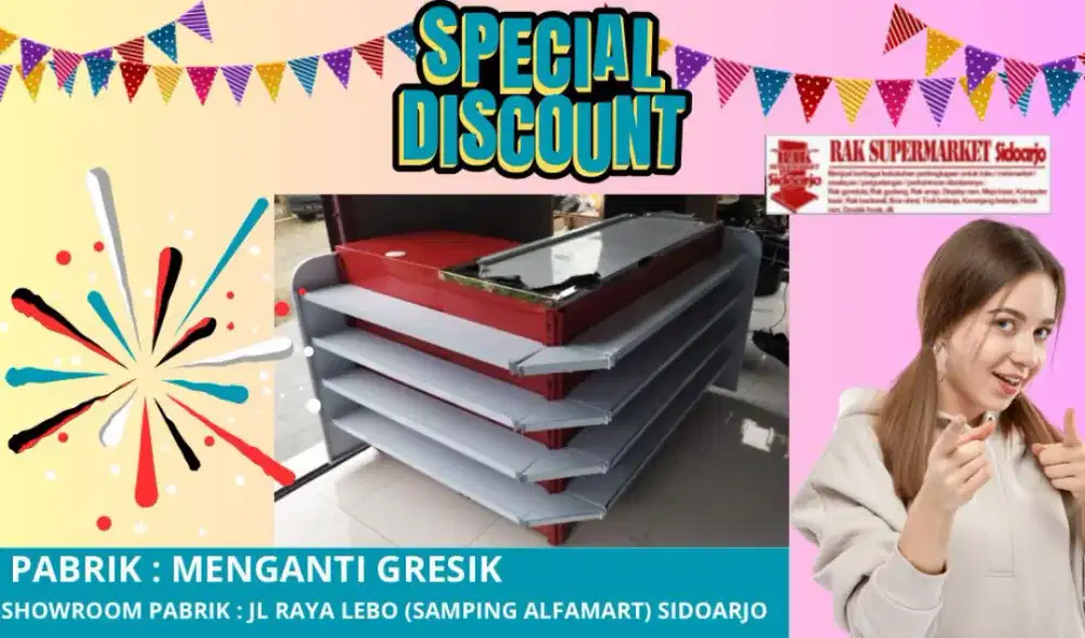 Meja kasir supermarket