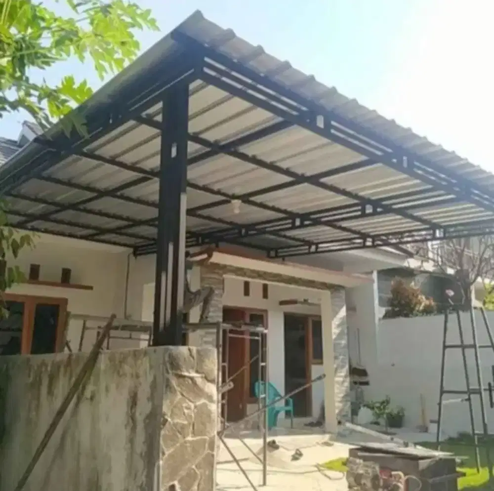 Kanopi atap alderon rs