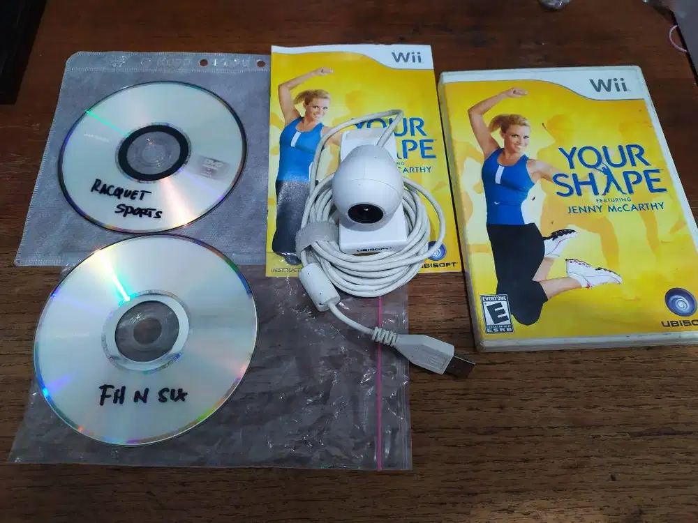 Camera Nintendo Wii Webcam Web Cam Kamera USB berikut Game Your Shape