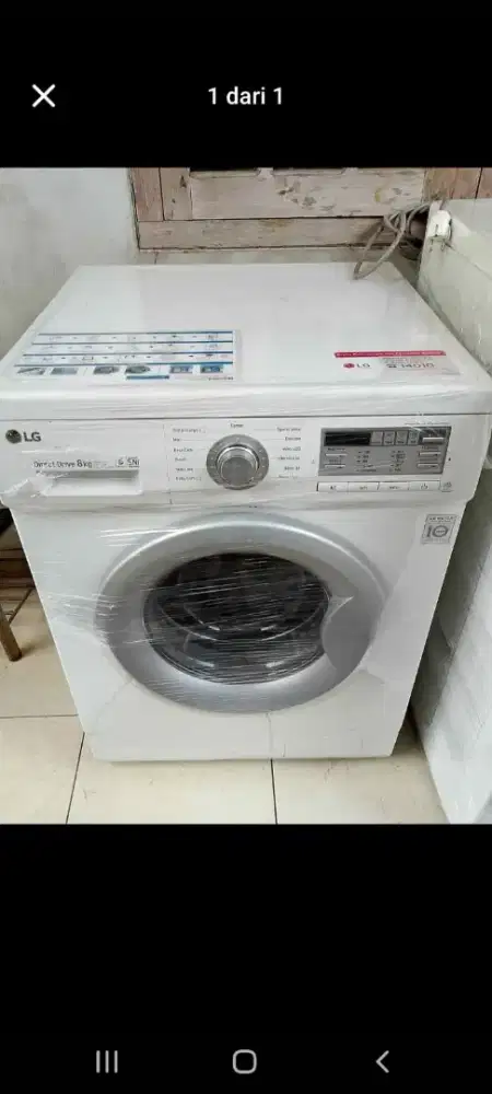 Mesin cuci front loading