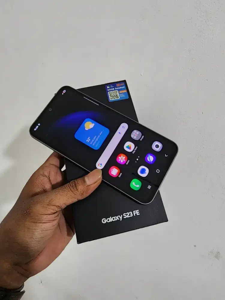Samsung s23 fe 5g 8/256gb sein fullset original mulus no minus spec ok