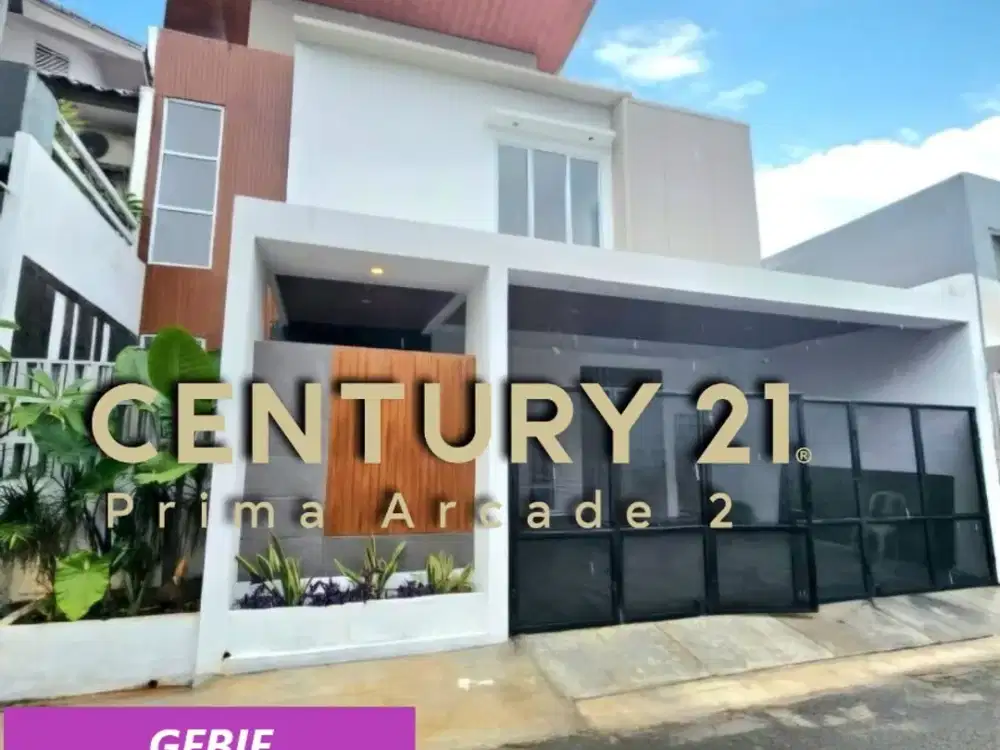 DIJUAL CEPAT Rumah Desain Unik 2 Lantai di Kucica Bintaro LR-14288