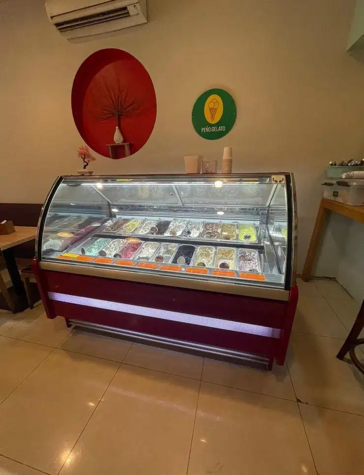 Kulkas gelato gea sunny 18 bin