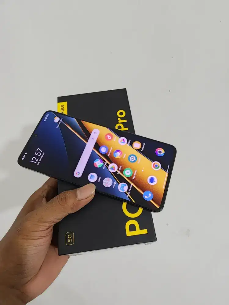 Poco x6 pro 5g 12/512gb resmi fullset mulus no minus spec gahar