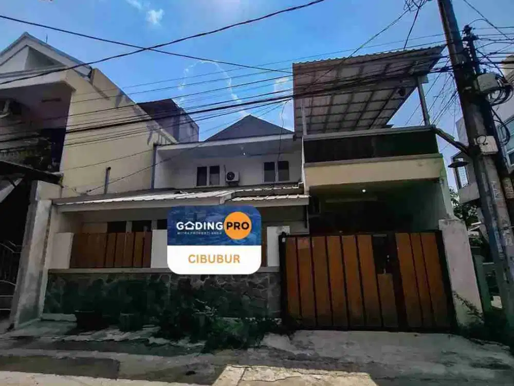 FOR SALE...
PERUMAHAN KRANGGAN PERMAI 
BANGUNAN 2 LANTAI
POSISI HOOK 
SEMI FURNISH