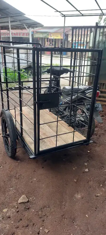 Sasis becak barang tempahan baru