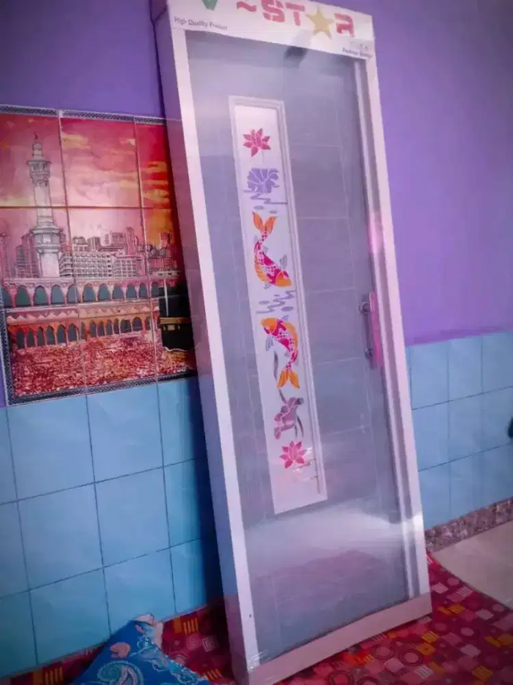 Pintu Kamar Mandi PVC Kondisi Baru