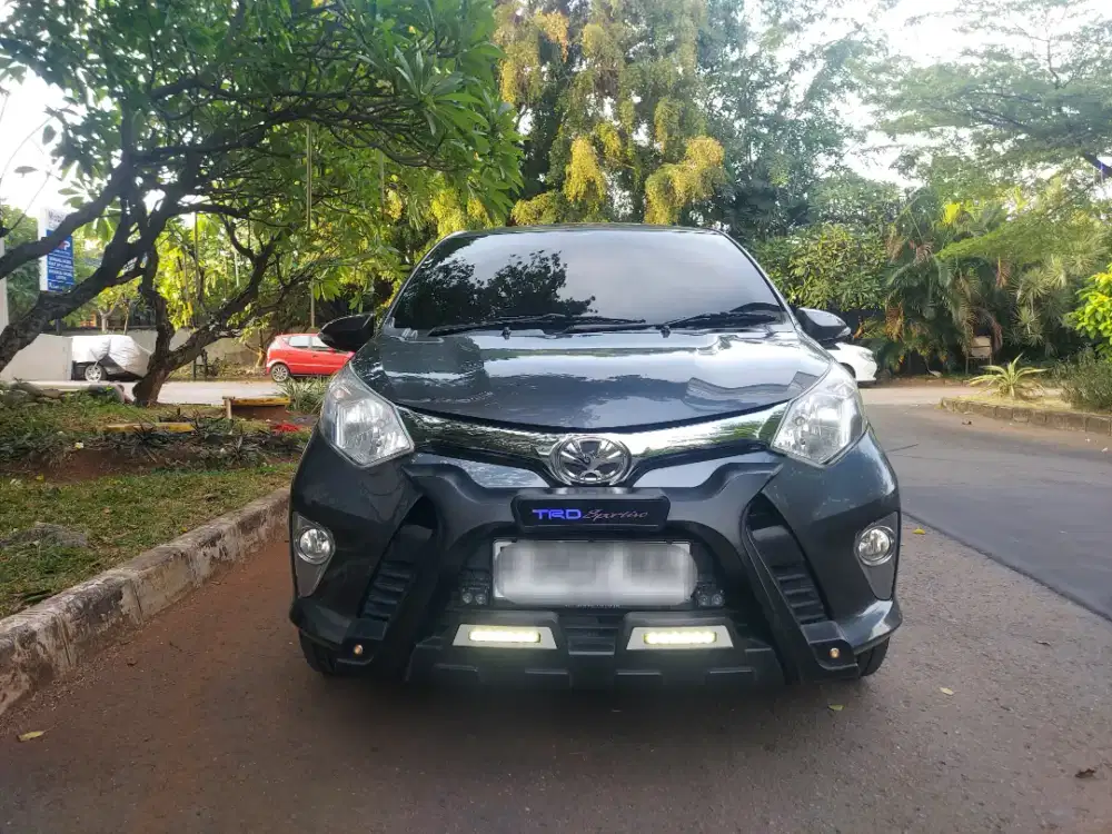 【Antik_km 30rb】 Toyota Calya 1.2 G AT 2019 / 2018 Abu abu