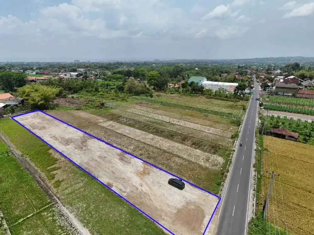 Tanah jogja Murah Sidokarto Jl. Godean Km.8