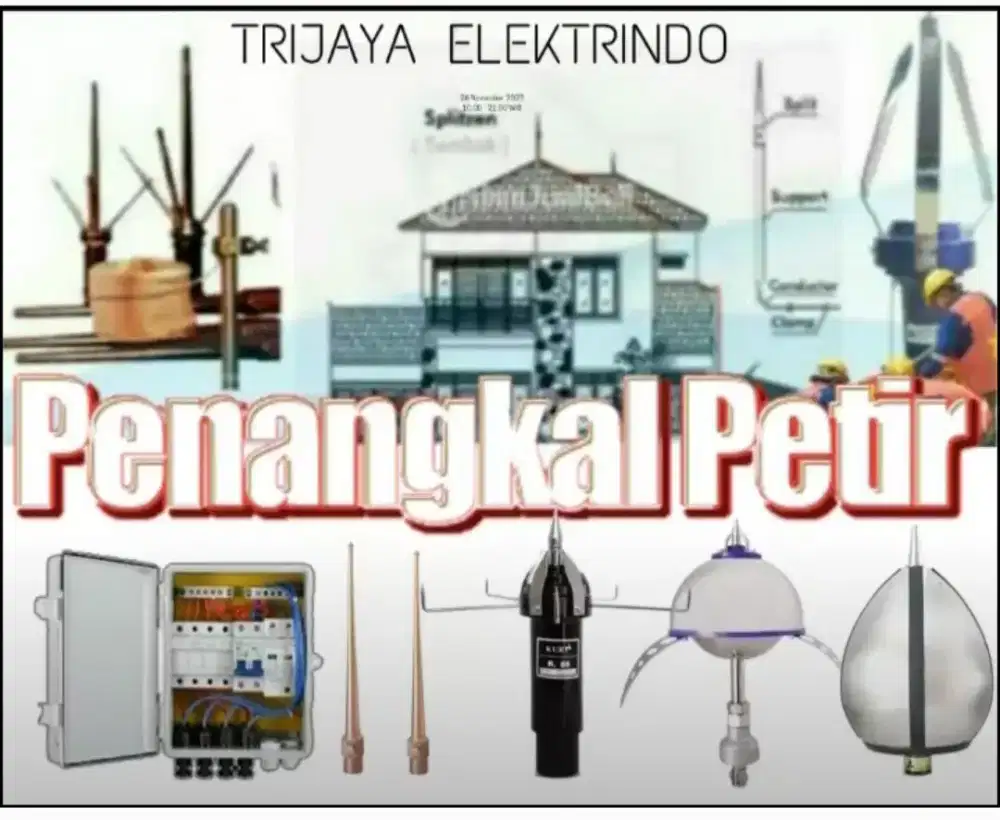 Ahli jasa pasang penangkal petir Cigombong cigudeg Cijeruk