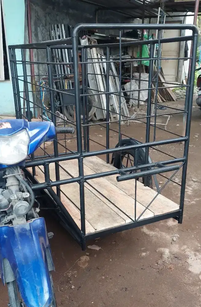Spesialis buat trmpahan sasis becak brng