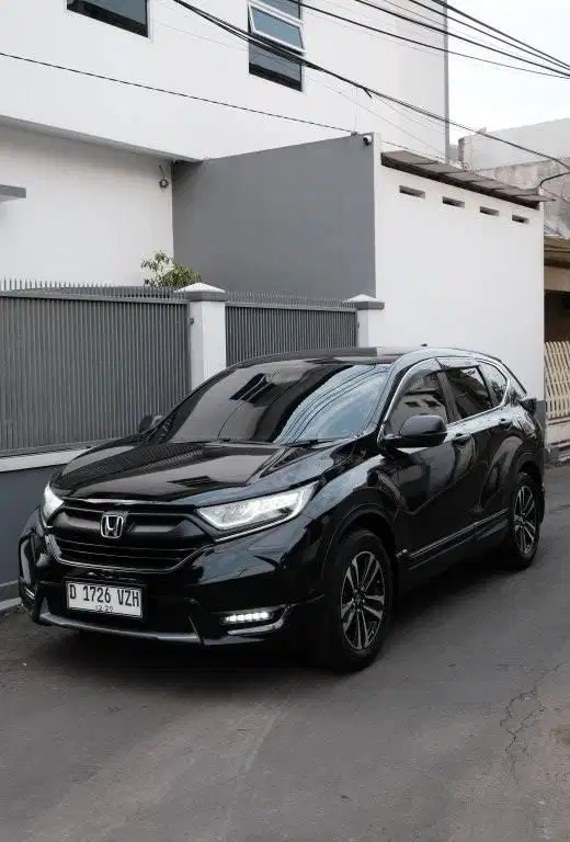 Honda CR-V Prestige 1.5 Turbo 2017 CRV hitam black bandung 2018