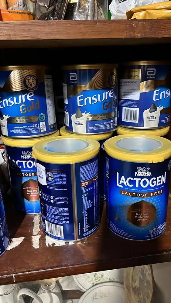 Susu lactogen lactose free 0-12 th