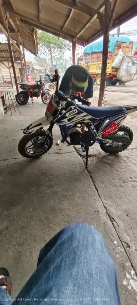 Dijual mini trail lenka 50 CC 2 tak