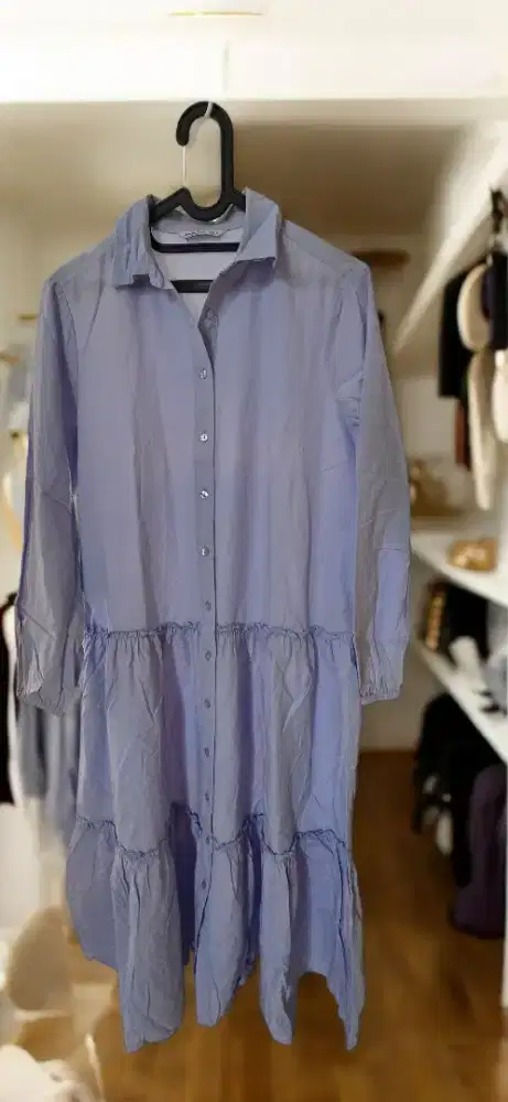 Dress stradivarius blue PL