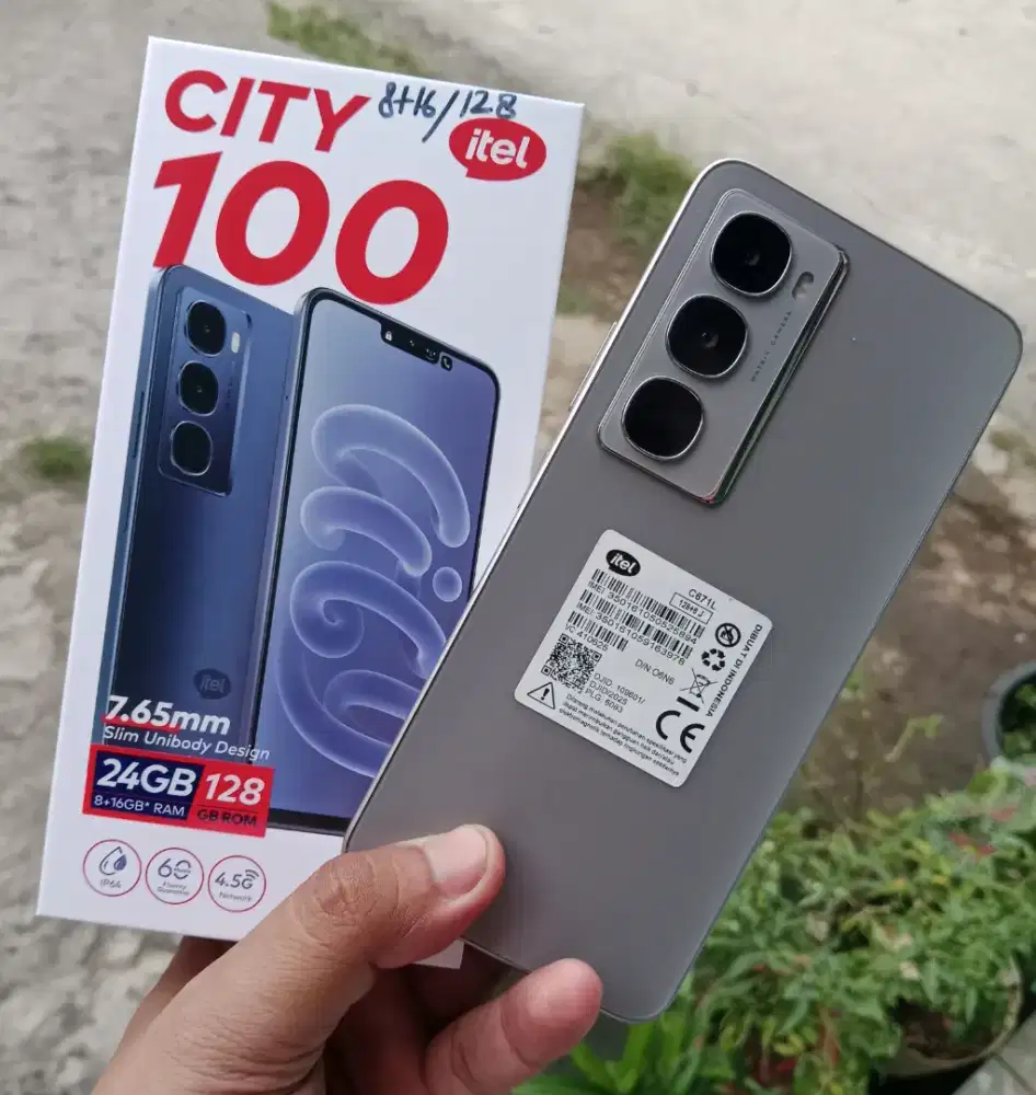 itel city 100 Ram 8+16/128