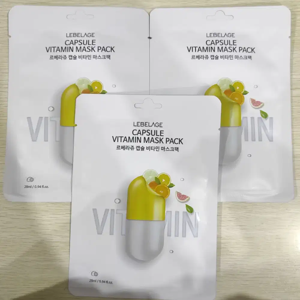 Lebelage Capsule Vitamin Mask Pack