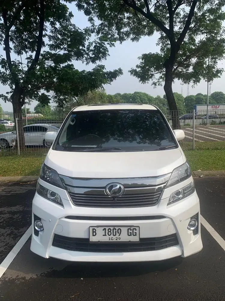 Vellfire 2014 Jual Cepat Pribadi