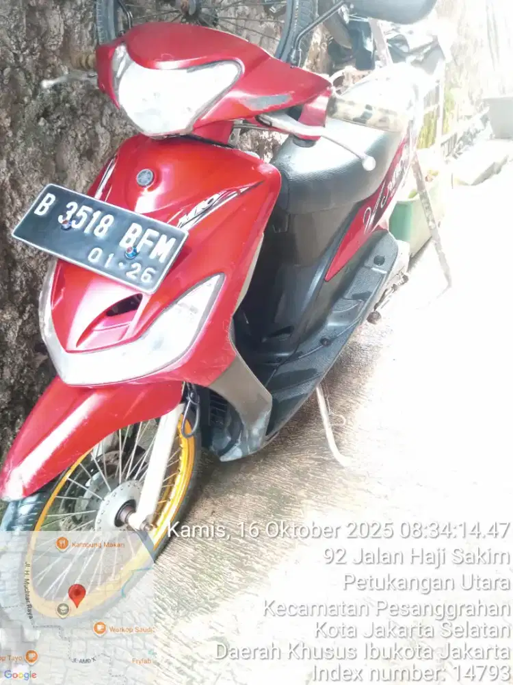jual Mio surat surat lengkap mesin alus