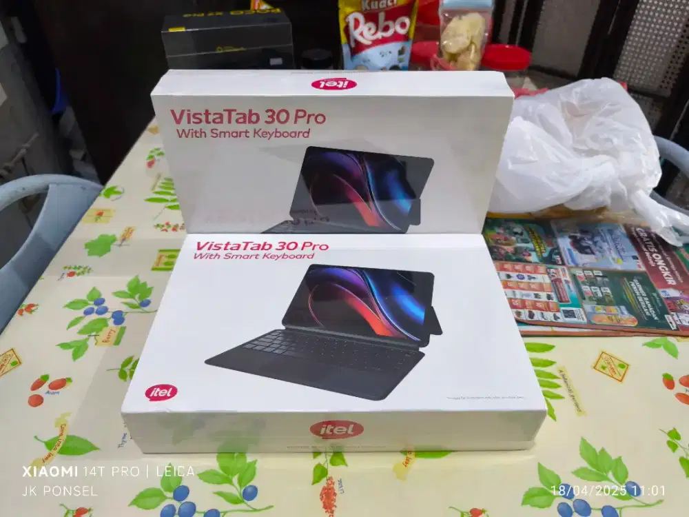 Itel VistaTab 30 Pro 4G 8/256 garansi resmi BARU : segel dus