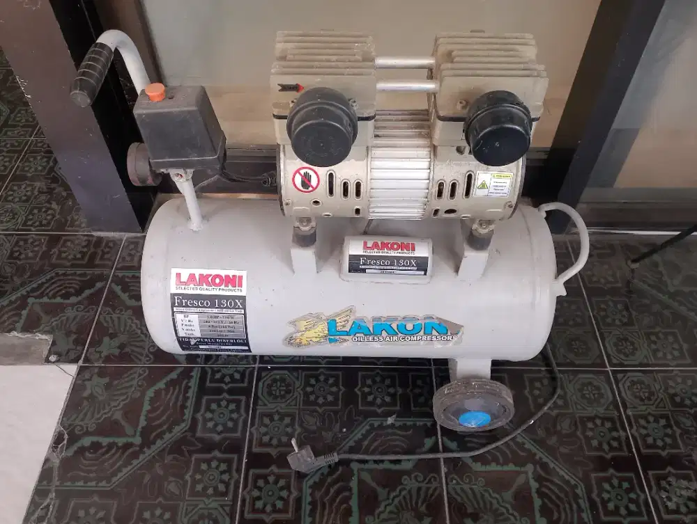 Dijual kompresor listrik merk lakoni ex dental unit