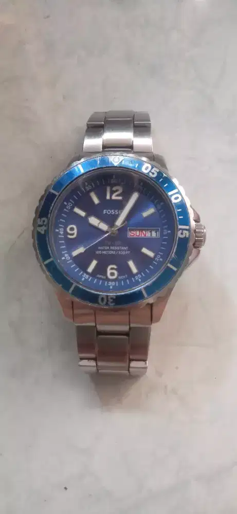 Di jual cepat jam tangan Fossil