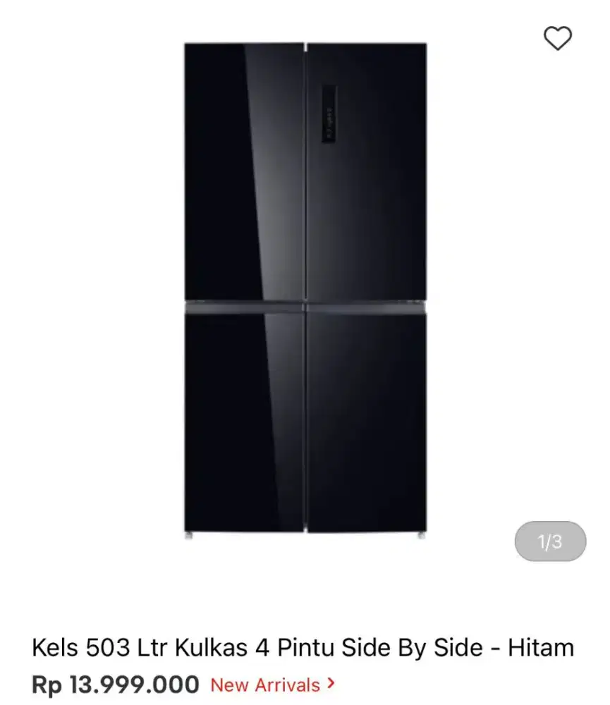 KULKAS SBS 4 PINTU KELS 534LTR