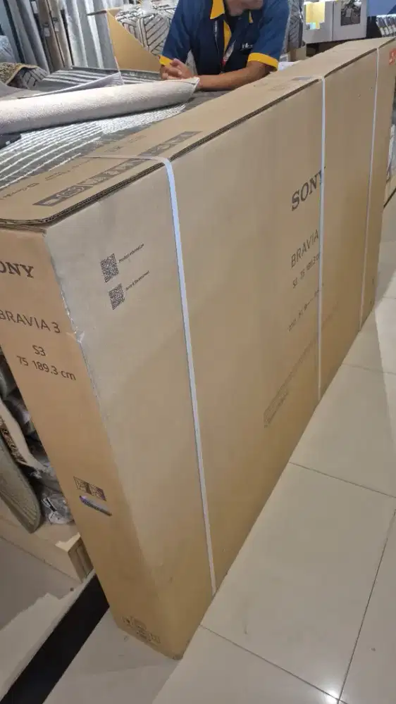 Ready stok tv 75 inc sony google tv