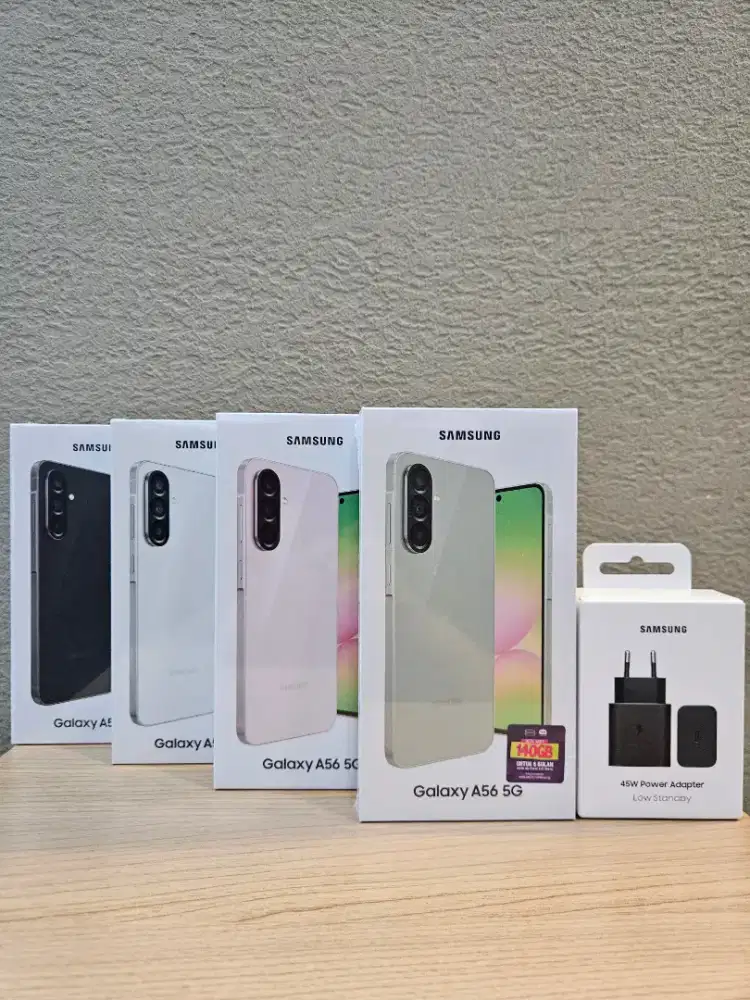 Samsung A56 5G 256GB NFC (SEGEL BOX RESMI) Cicilan 600rbuan/Bulan