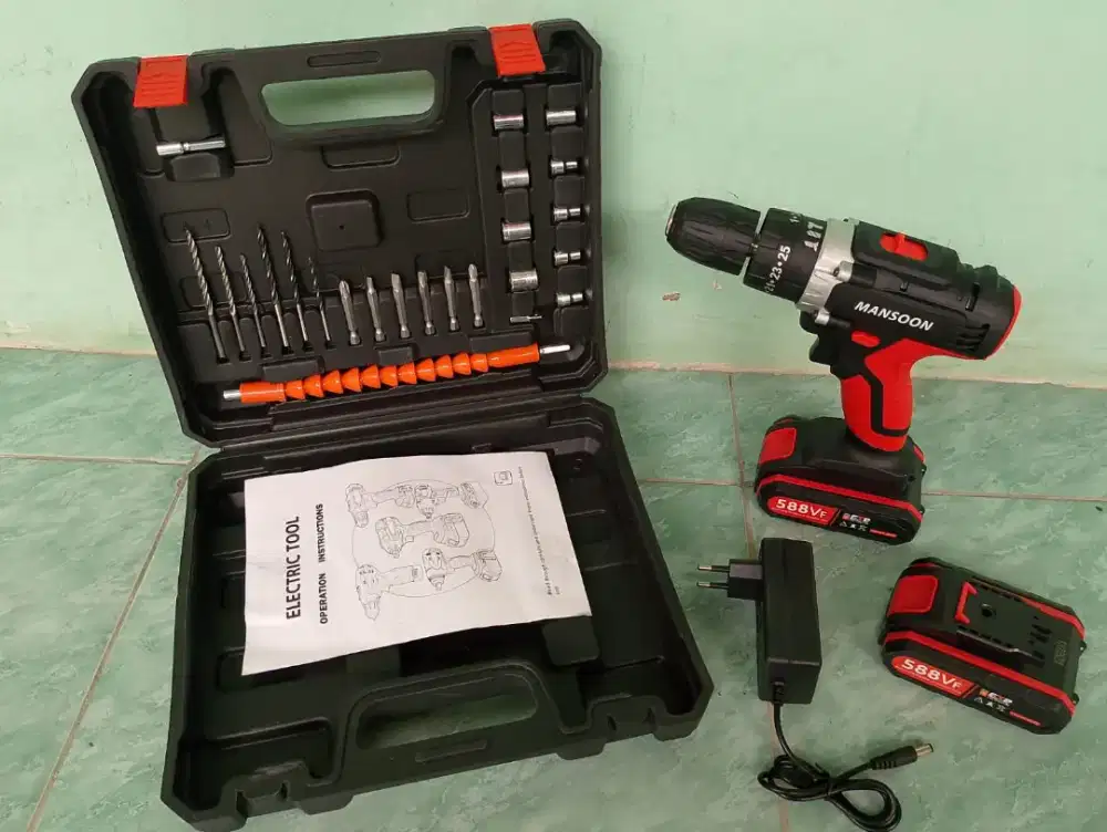 Bor Baterai Cordless