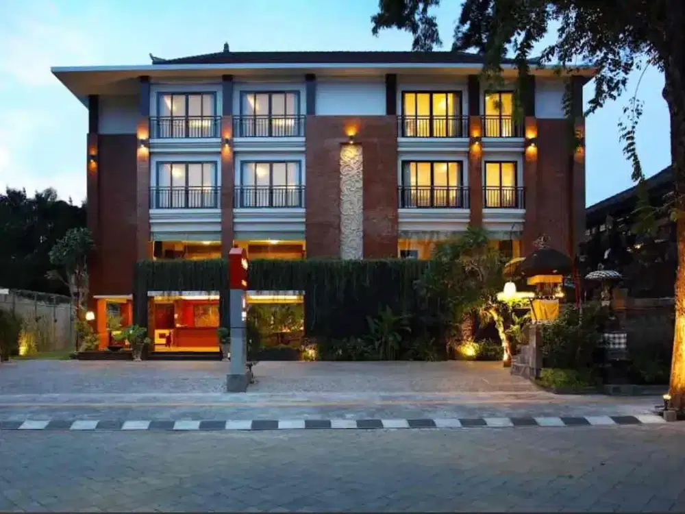 Di jual BOUTIQUE HOTEL - BINTANG 3
Lokasi Strategis di Tengah KOTA DENPASAR, BALI