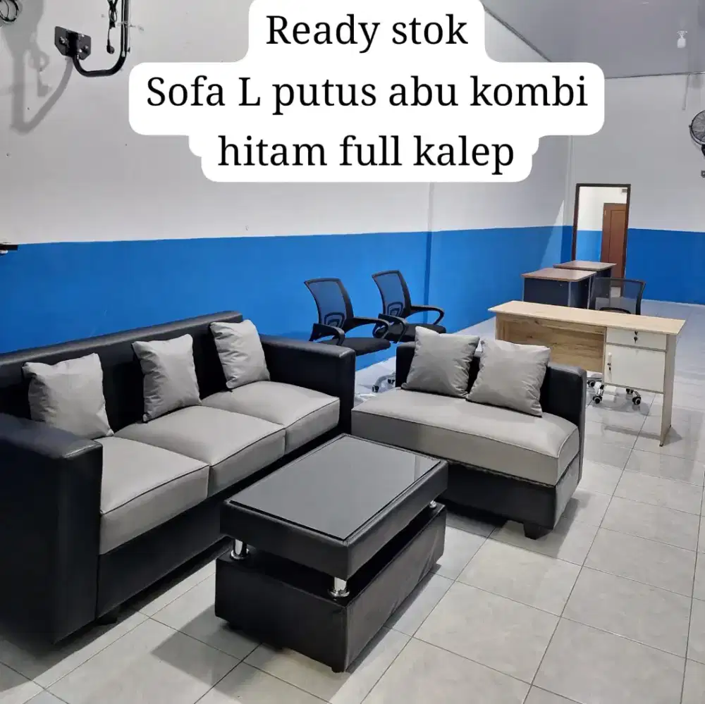 Sofa L putus kombinasi