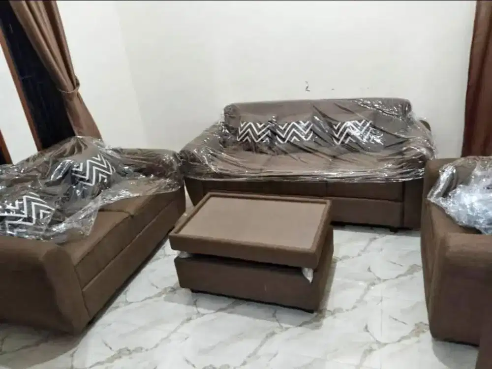 Ready sofa retro 321 
Bahan kanvas