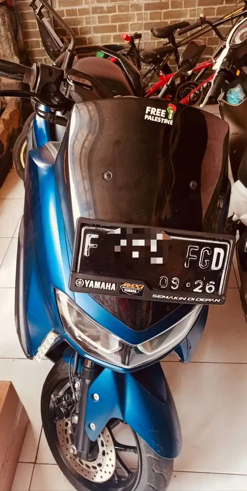 Dijual cepat N-max 2021 navi plat F Kabupaten harga 22jt, Nego tipis j
