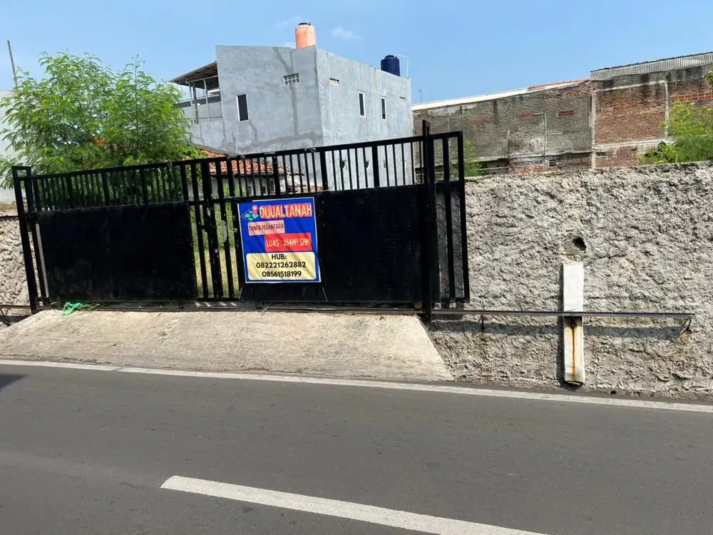Tanah 354m pinggir jalan