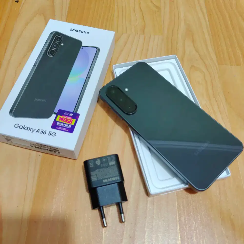 Samsung A36 5G 8/256gb fullset original + adaptor