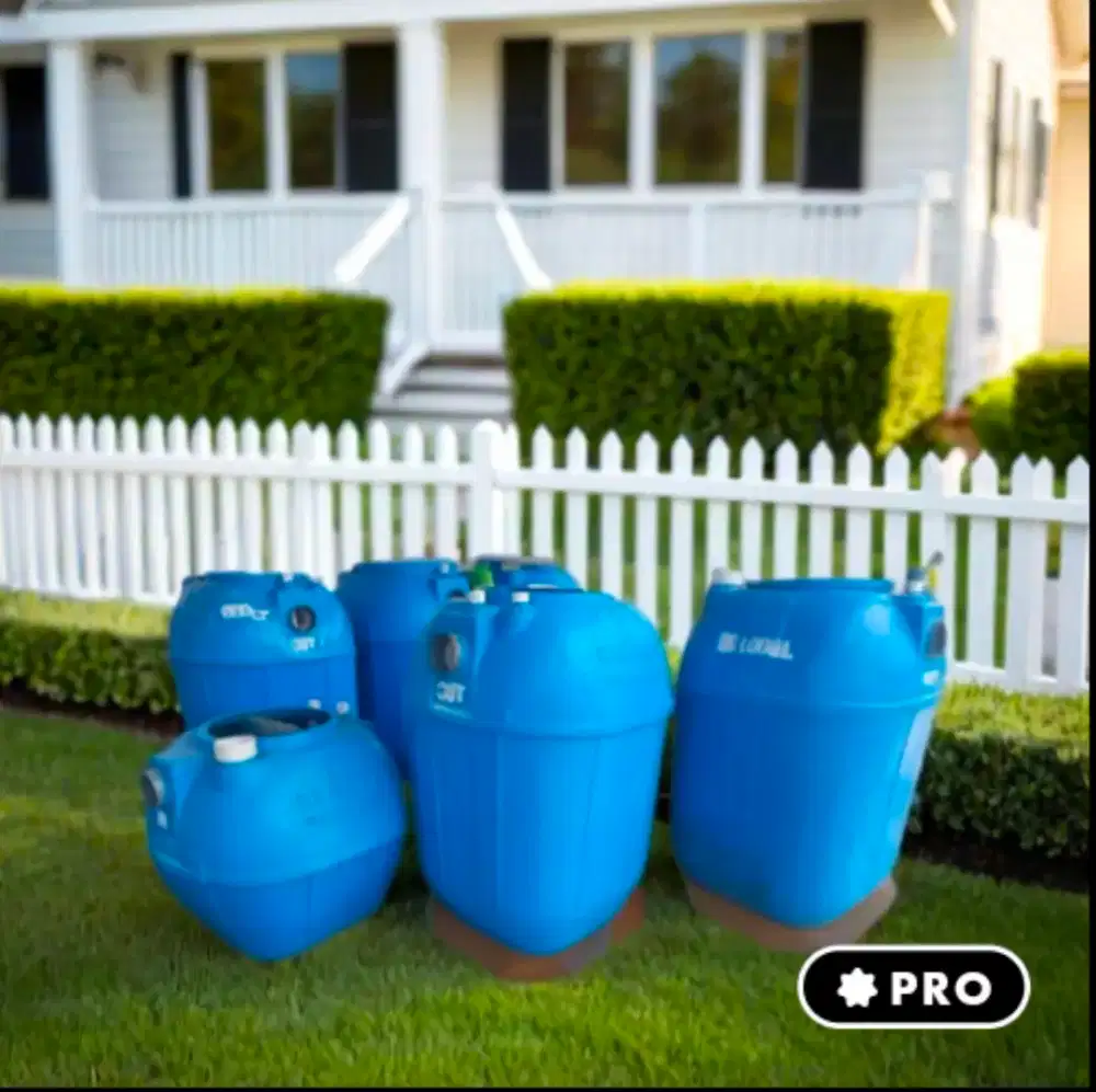 Bio Septic tank fiberglass Ready Pabrik Langsung