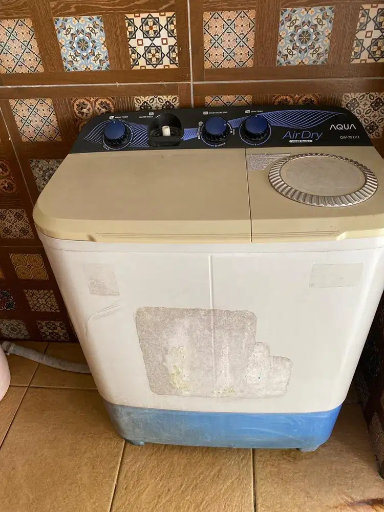 Mesin cuci  2 tabung