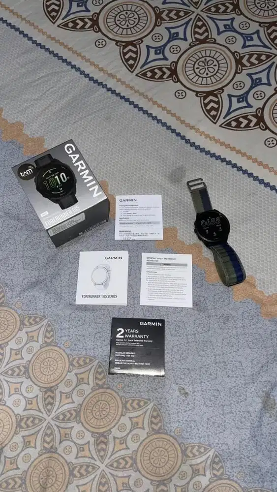GARMIN FORERUNNER 165 NO MUSIC