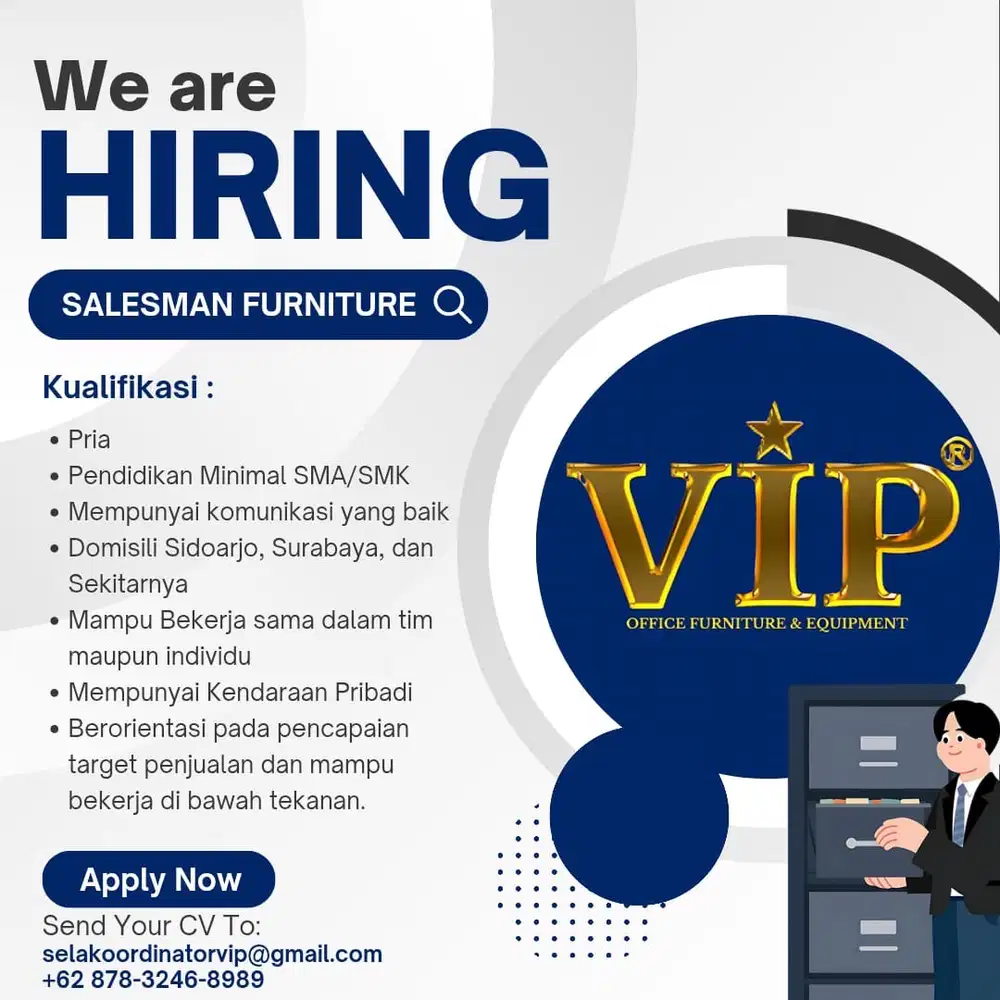 Lowongan Kerja Salesman