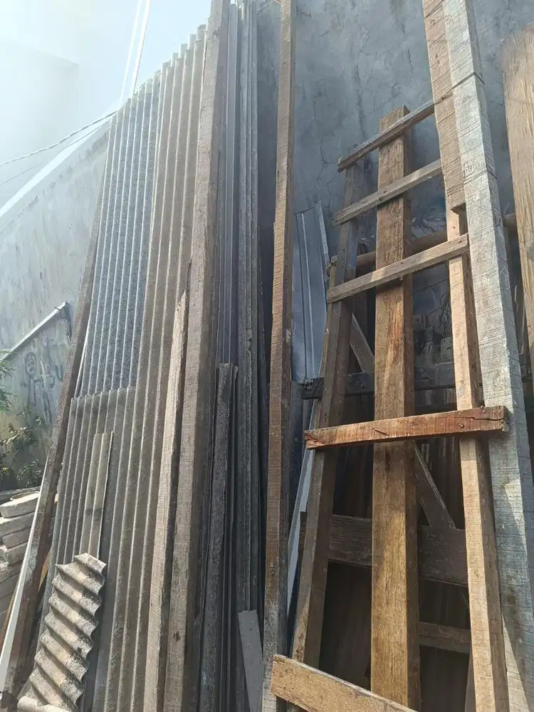 Dijual seng asbes bongkaran rumah