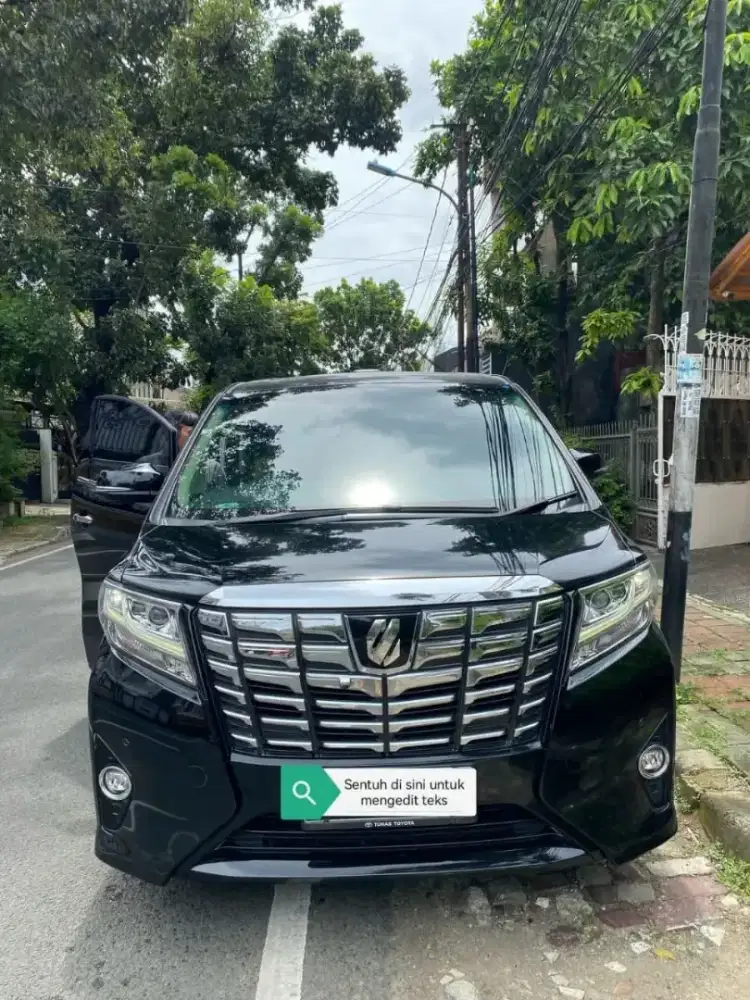Alphard 2017 type G 2.5