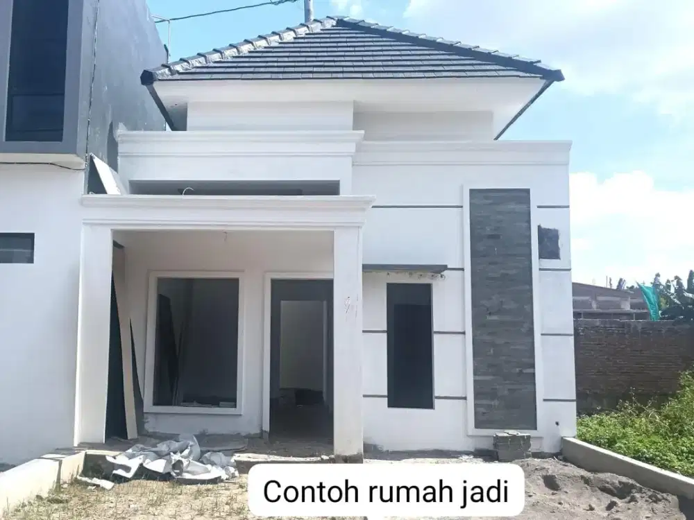 Rumah Cantik Baru Proses Finishing Gedongan