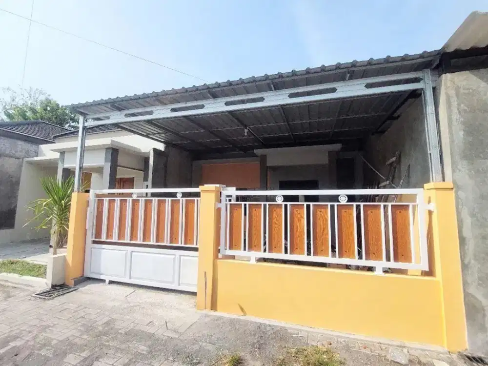 Rumah Baru Siap Huni Di Cluster Gedongan Colomadu