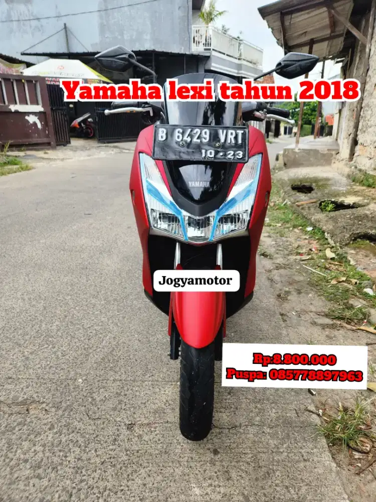 Yamaha lexi tahun 2018