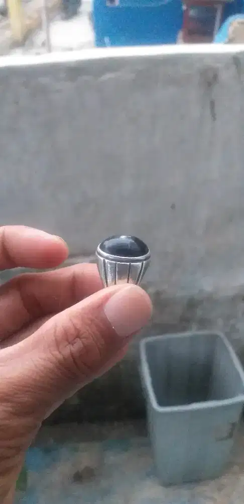 Ring perak tanpa batu