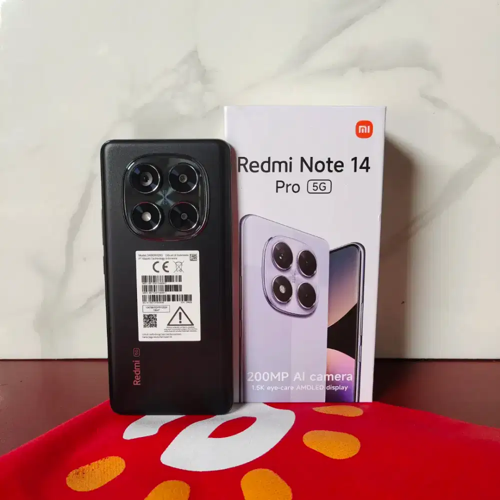 Xiaomi Redminote 14 5G 8/256gb fullset