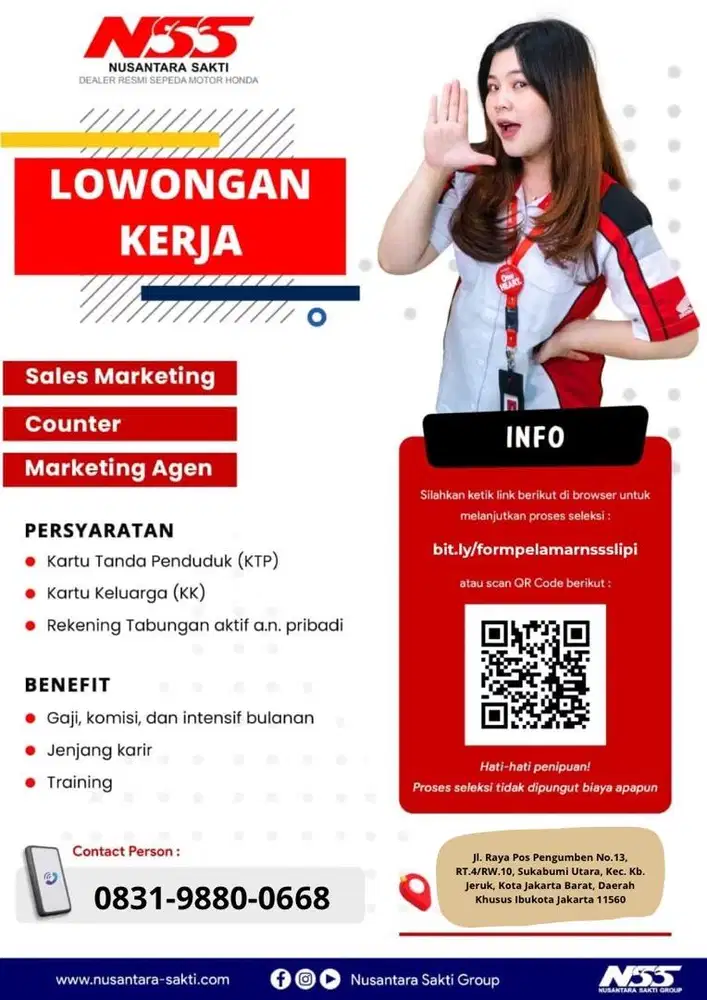 Lowongan pekerjaan NSS Group